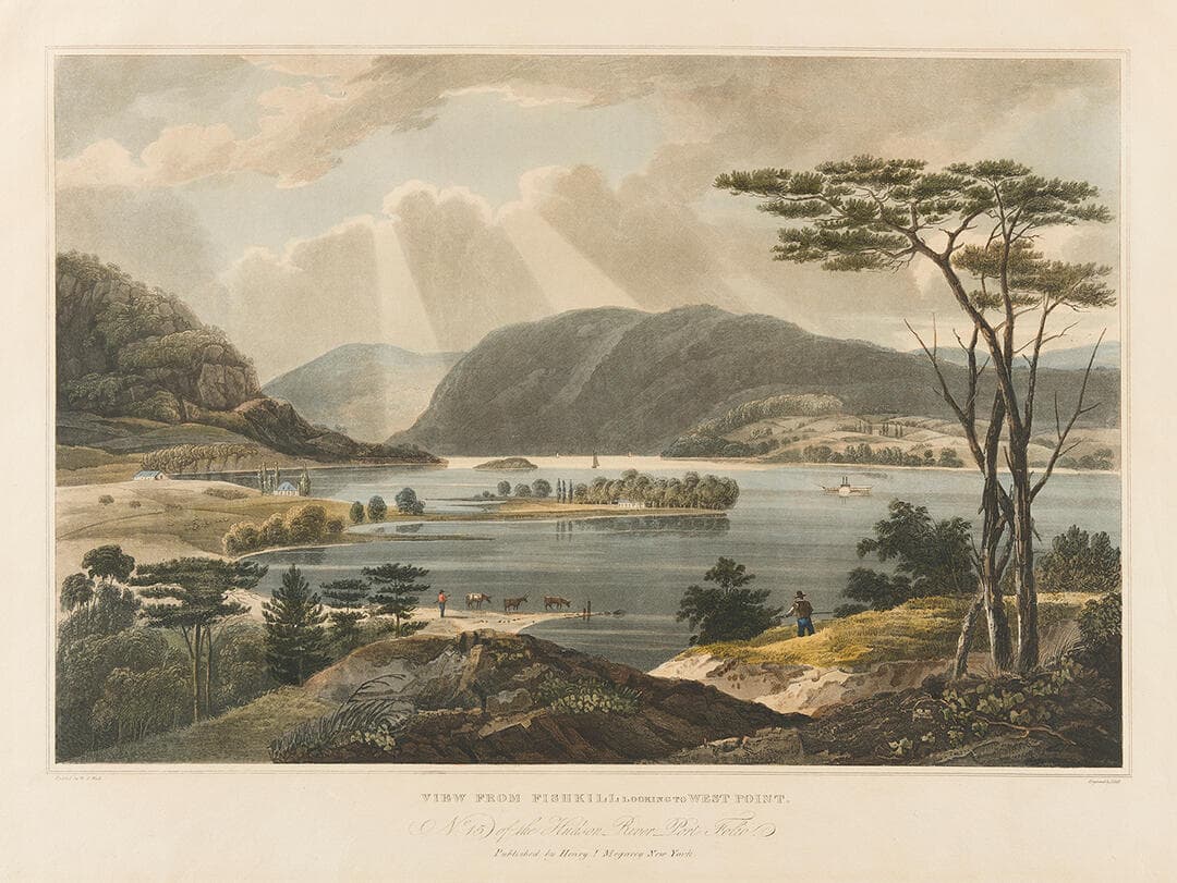 View from Fishkill Looking to West Point