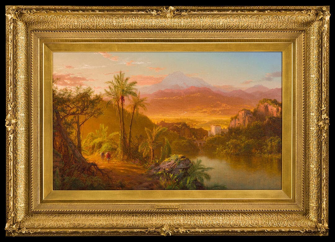 Travelers in a Tropical Landscape