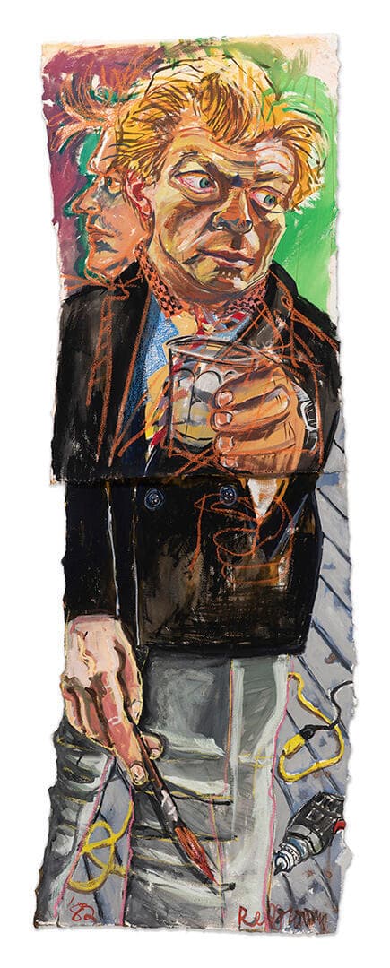 Diagonal Self-Portrait