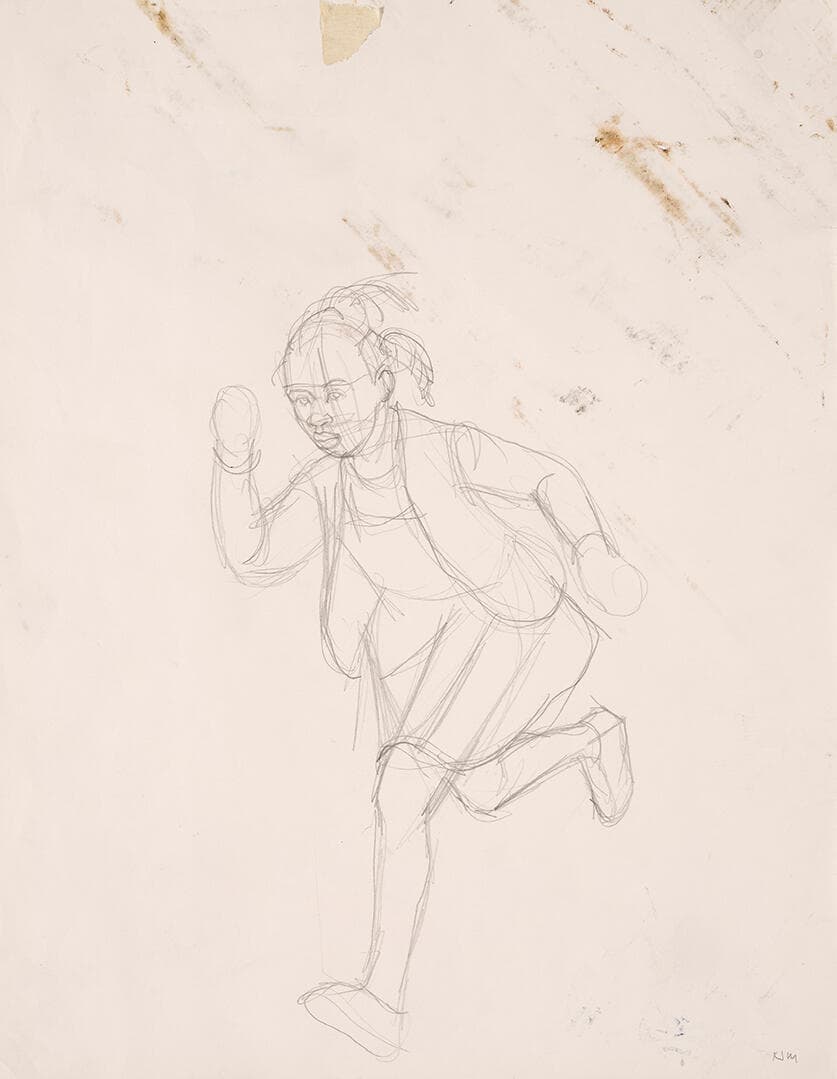 Untitled (preparatory drawing for Our Town)
