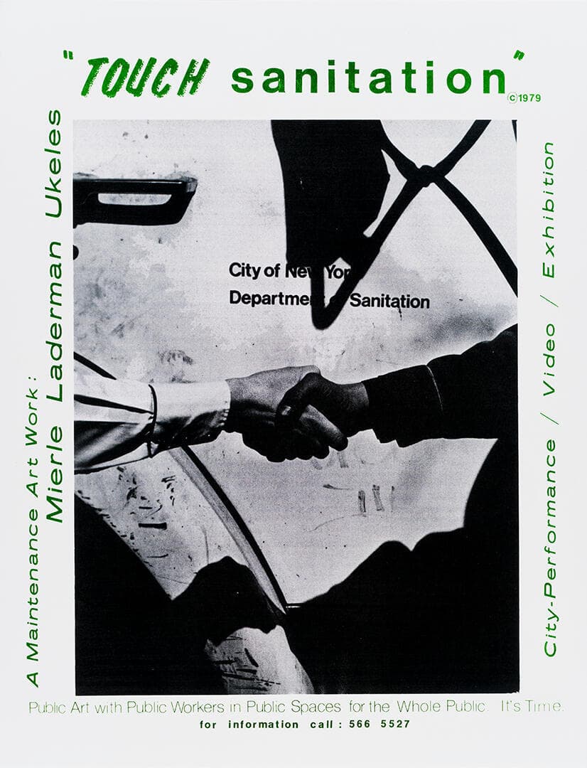 Artist's Letter of Invitation Sent to Every Sanitation Worker with Performance Itinerary for 10 Sweeps in All 59 Districts in New York City
