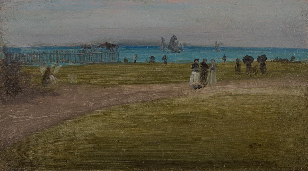 Green and Violet: The Evening Walk