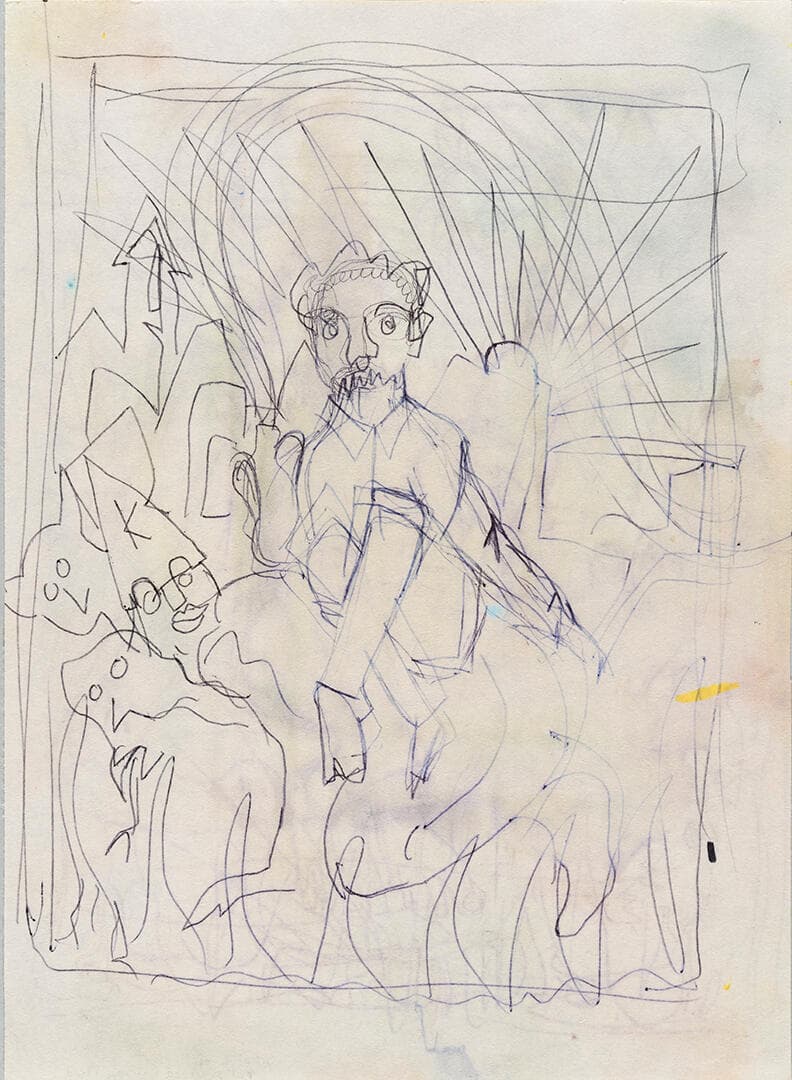 Herbert Singleton (sketches, recto and verso)
