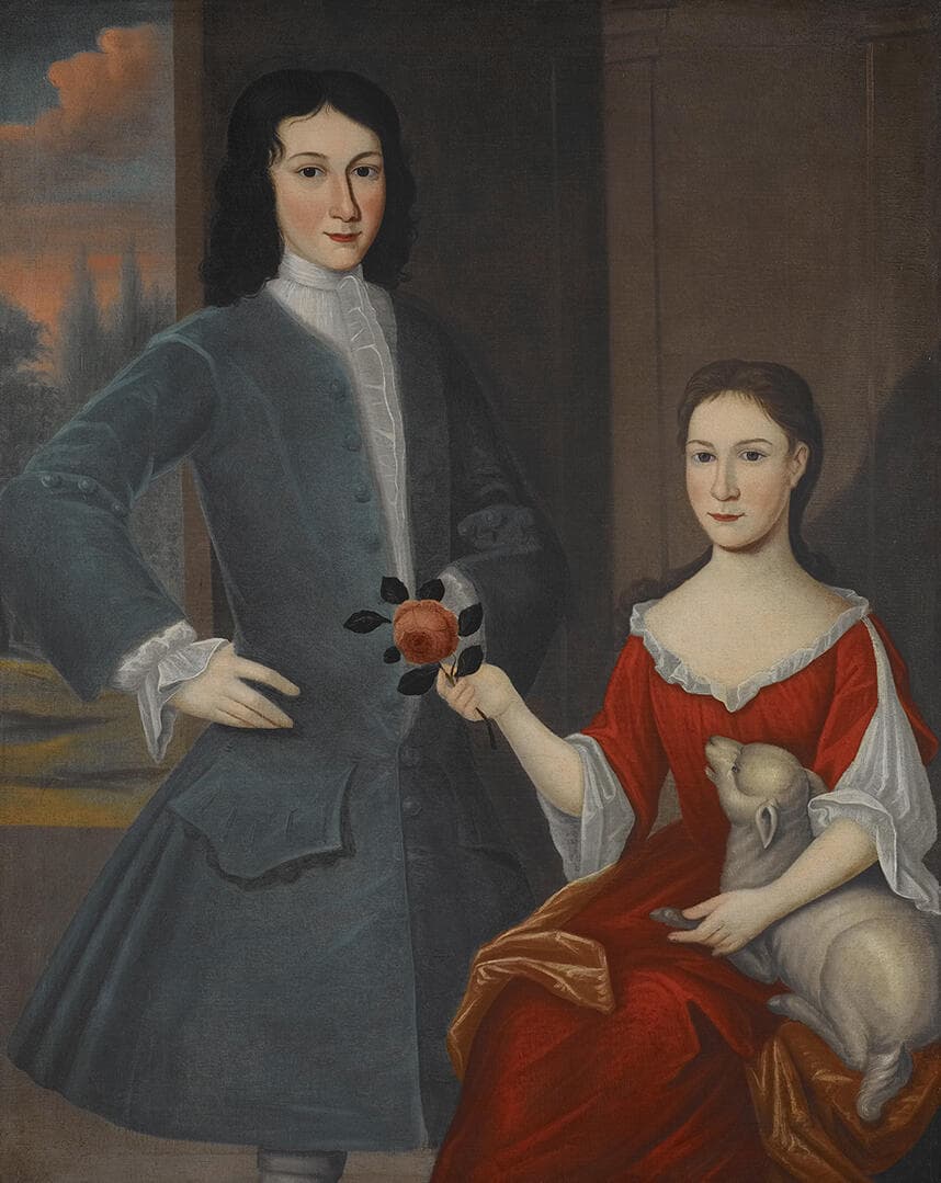 Franks Children with Lamb