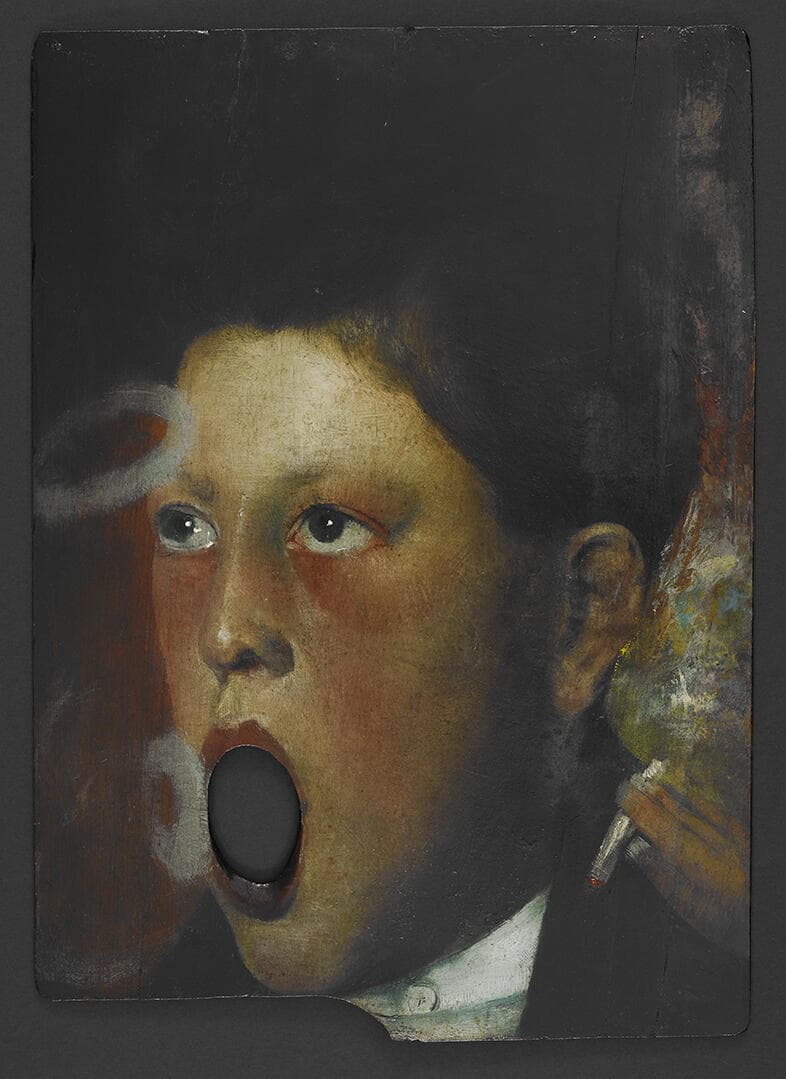 Boy Smoking