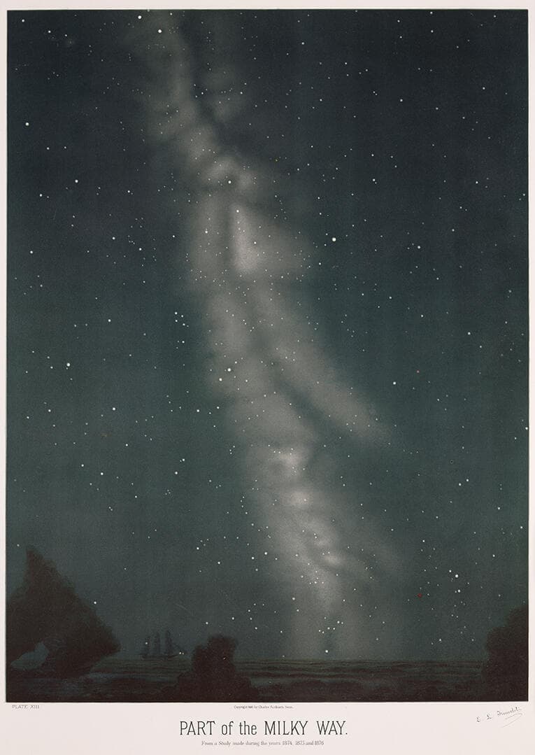 Part of the Milky Way