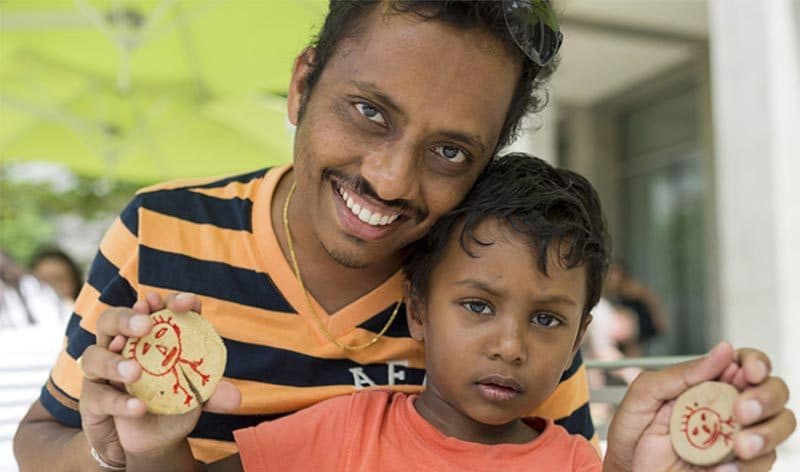 Father and child