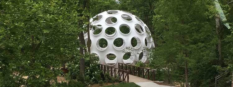 Fly's Eye Dome Virtual Reality image