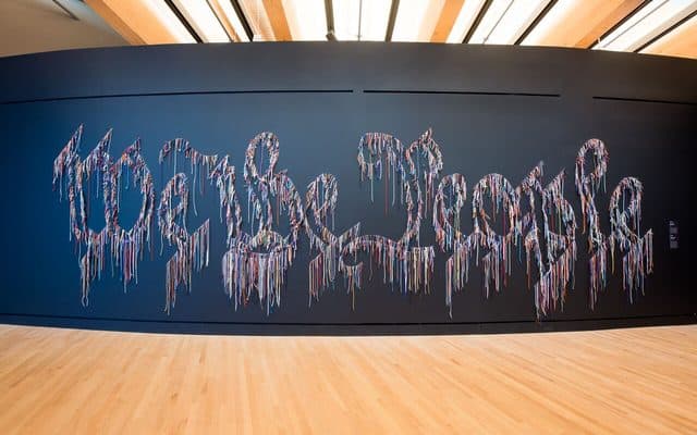 We The People Nari Ward in gallery at CB
